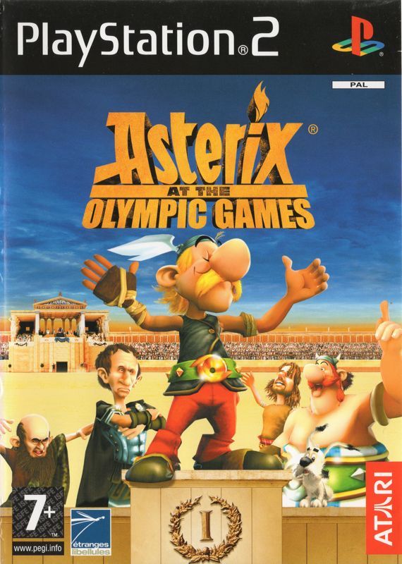 Game cover: Asterix at the Olympic Games