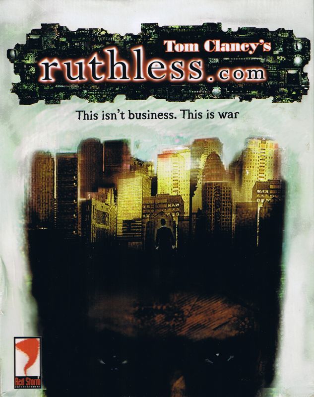 Game cover: Tom Clancy's ruthless.com