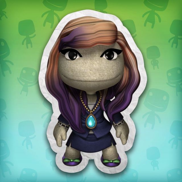 Game cover: LittleBigPlanet 2: Purple Business Costume