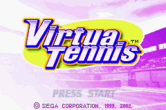 Game cover: Virtua Tennis