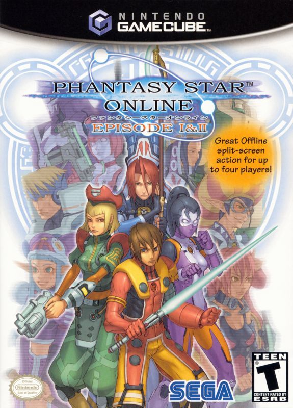 Game cover: Phantasy Star Online: Episode I & II