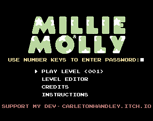 Game cover: Millie & Molly