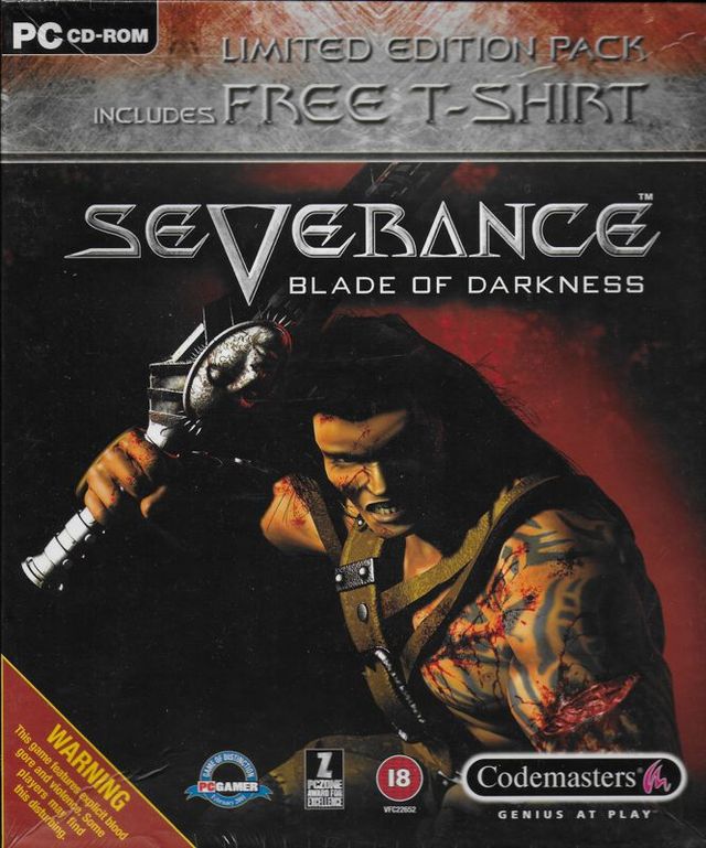 Game cover: Severance: Blade of Darkness (Limited Edition Pack)