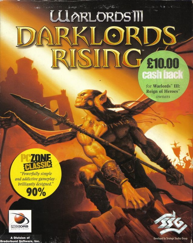 Game cover: Warlords III: Darklords Rising