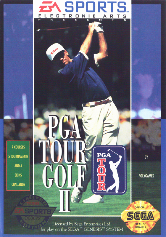 Game cover: PGA Tour Golf II