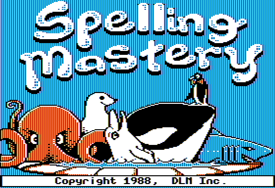 Game cover: Spelling Mastery