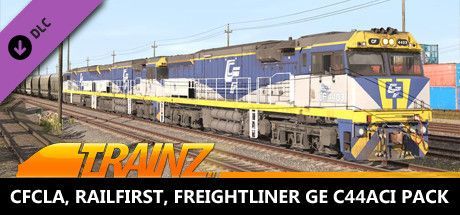Game cover: Trainz: CFCLA, RailFirst, Freightliner GE C44aci Pack