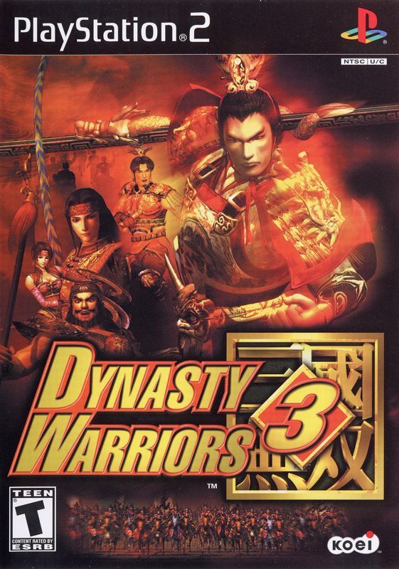 Game cover: Dynasty Warriors 3