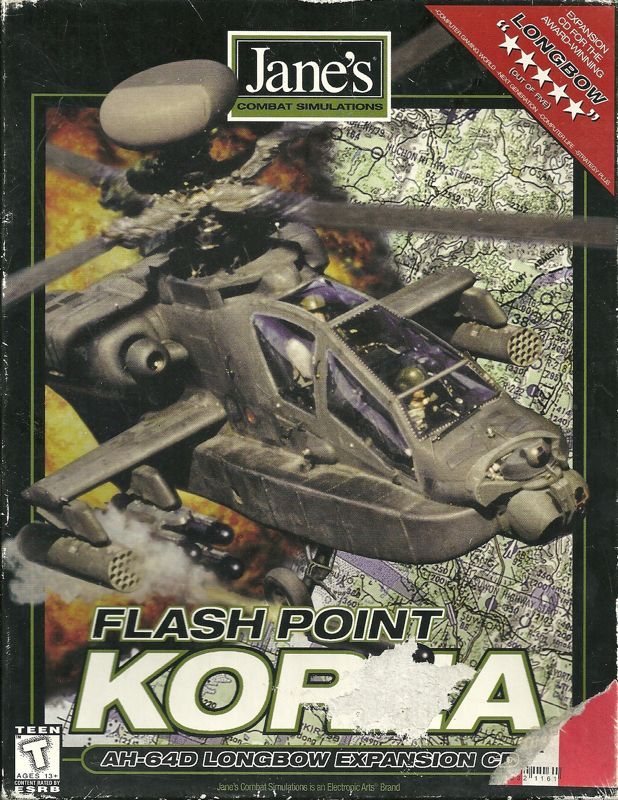 Game cover: Jane's Combat Simulations: AH-64D Longbow - Flash Point Korea