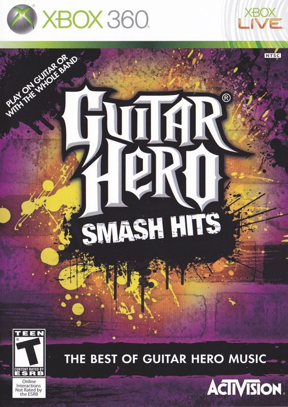 Game cover: Guitar Hero Smash Hits