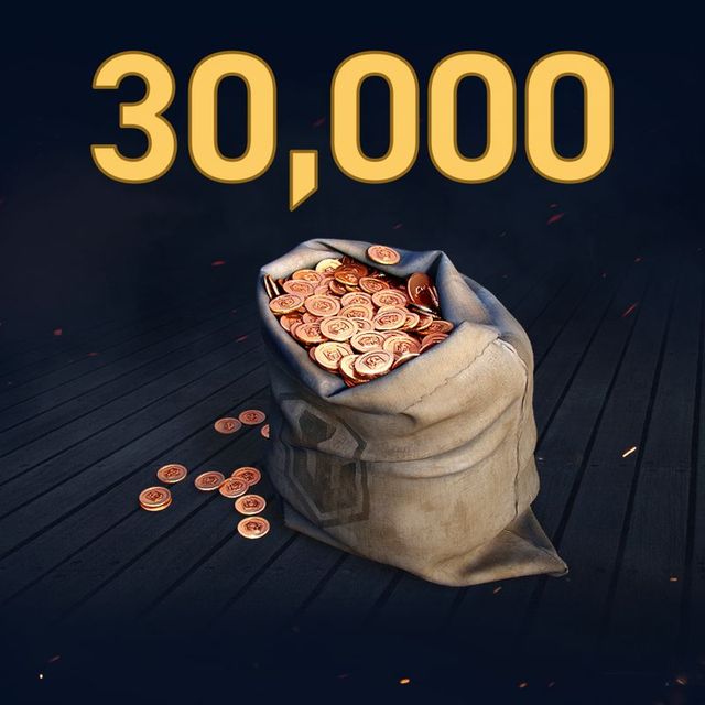 Game cover: World of Warships: Legends - 30,000 Doubloons