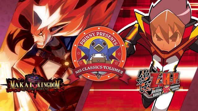 Game cover: Prinny Presents NIS Classics Volume 2: Makai Kingdom: Reclaimed and Rebound / ZHP: Unlosing Ranger vs. Darkdeath Evilman