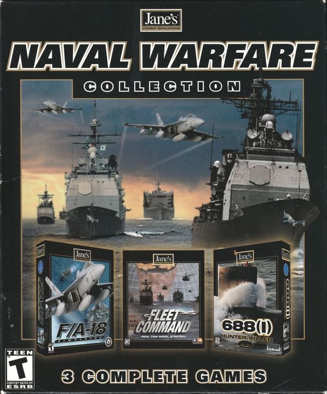 Game cover: Jane's Combat Simulations: Naval Warfare Collection