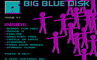 Game cover: Big Blue Disk #47