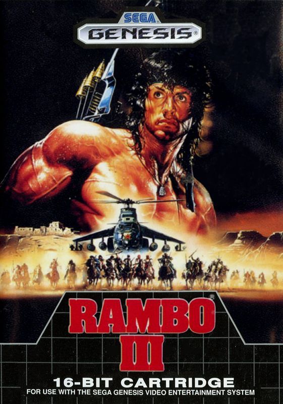 Game cover: Rambo III