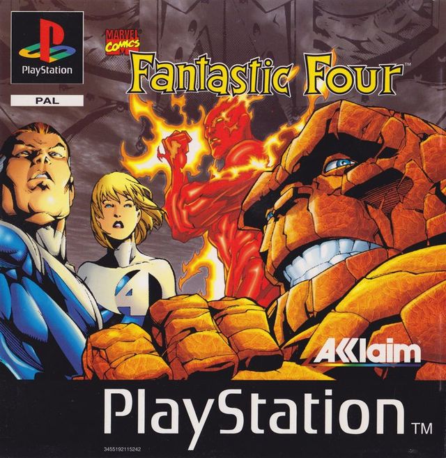 Game cover: The Fantastic Four