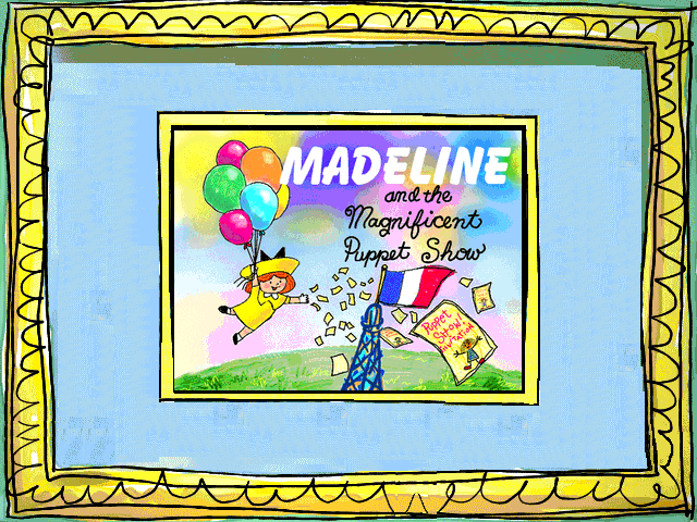 Game cover: Madeline and the Magnificent Puppet Show