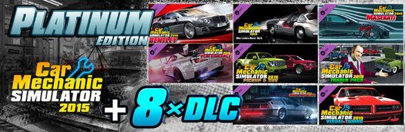 Game cover: Car Mechanic Simulator 2015: Platinum Edition