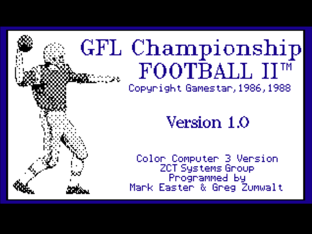 Game cover: GFL Championship Football II