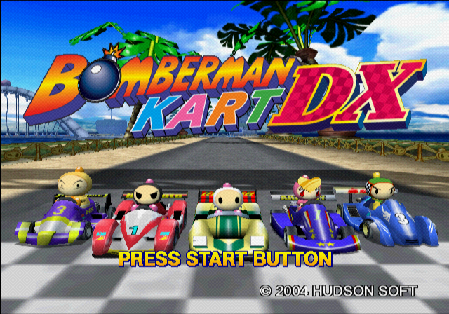 Game cover: Bomberman Land Series: Bomberman Kart DX