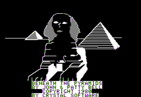 Game cover: Beneath the Pyramids