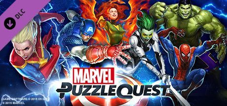 Game cover: Marvel Puzzle Quest: Avengers' Battle Kit