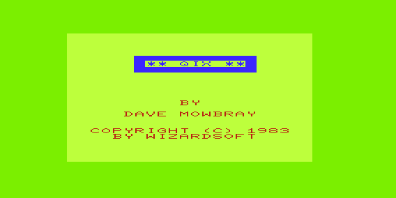 Game cover: Qix