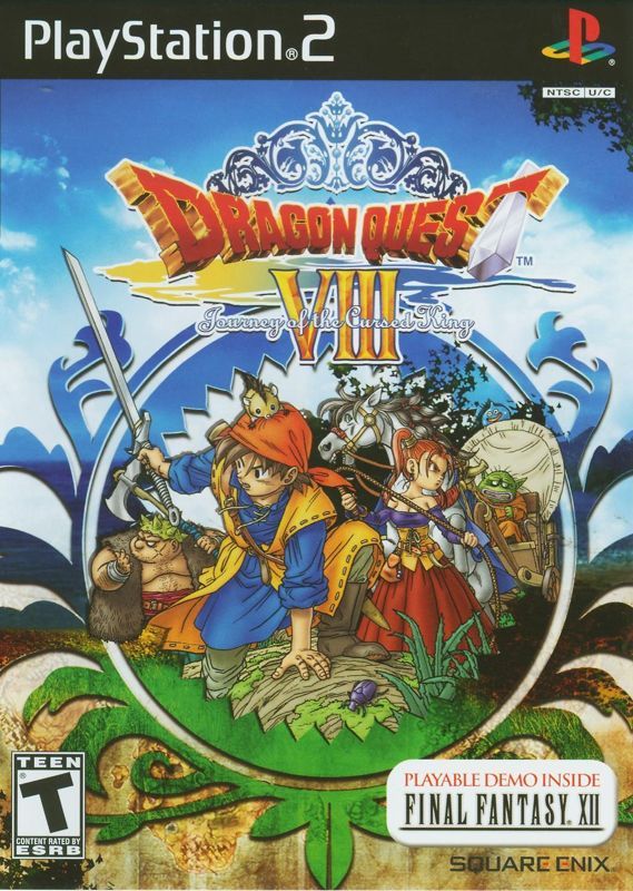 Game cover: Dragon Quest VIII: Journey of the Cursed King