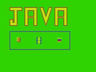 Game cover: Java