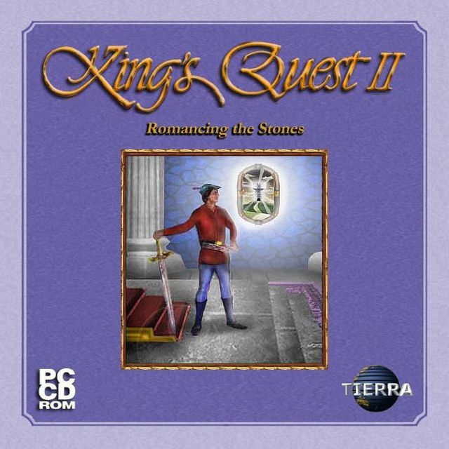 Game cover: King's Quest II: Romancing the Stones