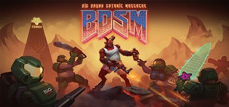 Game cover: BDSM: Big Drunk Satanic Massacre