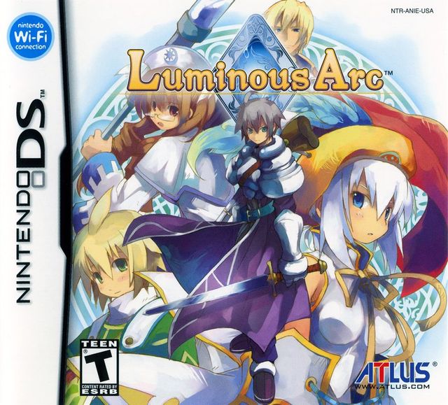 Game cover: Luminous Arc