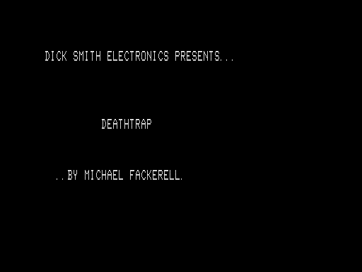 Game cover: Deathtrap