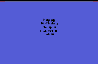 Game cover: Birthday Mania