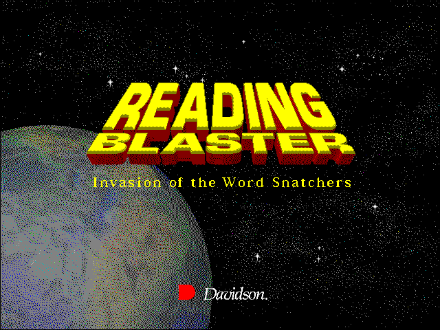 Game cover: Reading Blaster: Invasion of the Word Snatchers