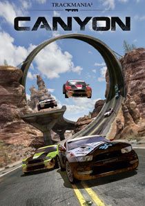 Game cover: Trackmania²: Canyon