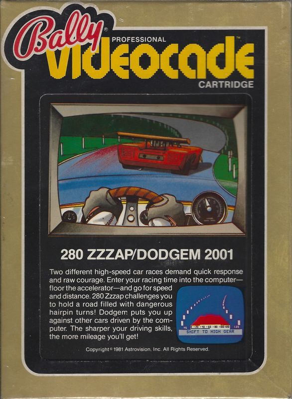 Game cover: 280 Zzzap / Dodgem