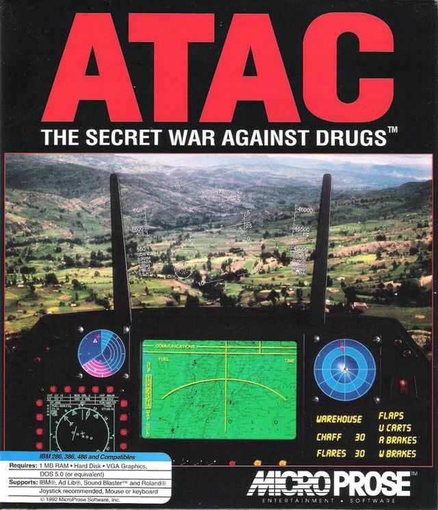 Game cover: ATAC: The Secret War Against Drugs