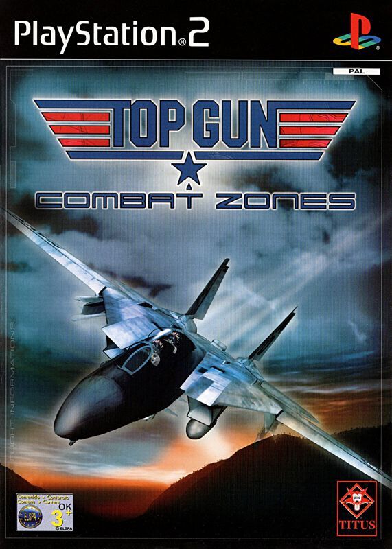 Game cover: Top Gun: Combat Zones