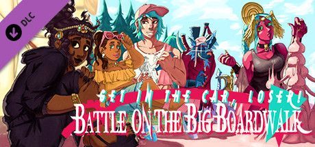 Game cover: Get in the Car, Loser! Battle on the Big Boardwalk