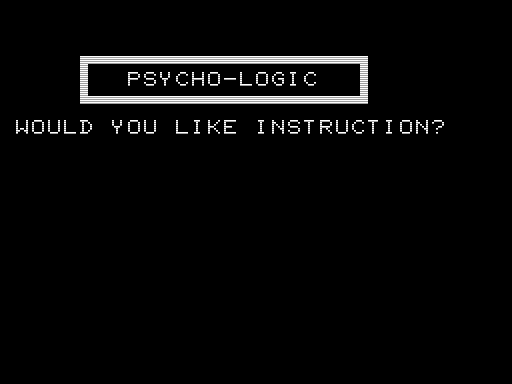 Game cover: Psycho-Logic
