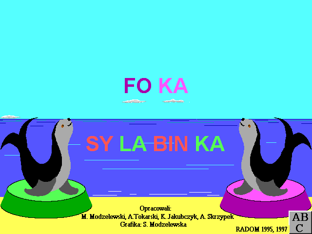 Game cover: Foka Sylabinka