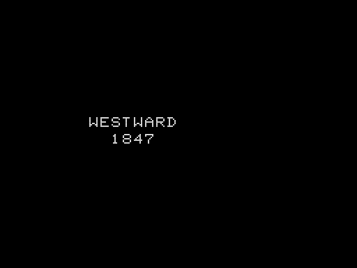 Game cover: Westward: 1847