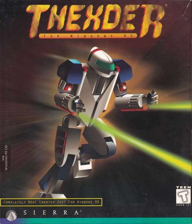 Game cover: Thexder