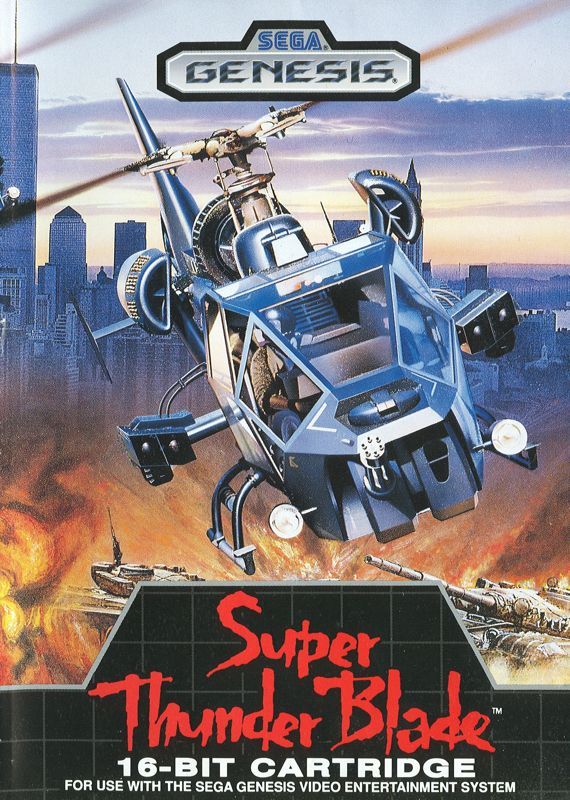 Game cover: Super Thunder Blade