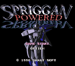 Game cover: Spriggan Powered