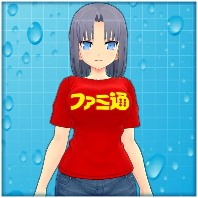 Game cover: Senran Kagura: Peach Beach Splash - Famitsu T-Shirt