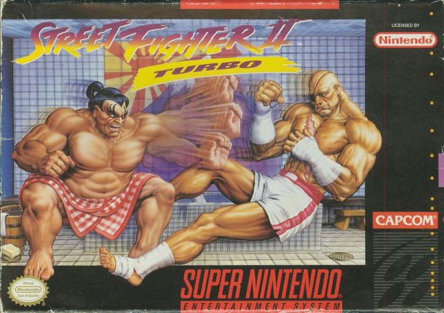 Game cover: Street Fighter II Turbo