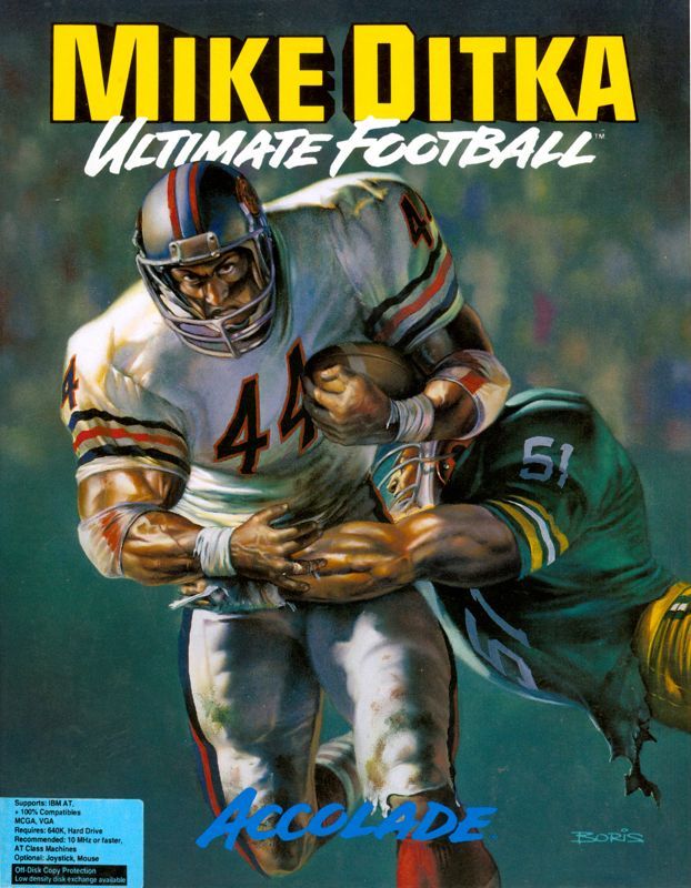 Game cover: Mike Ditka Ultimate Football