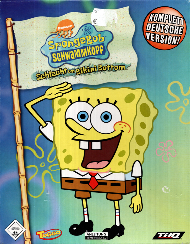 Game cover: SpongeBob SquarePants: Battle for Bikini Bottom